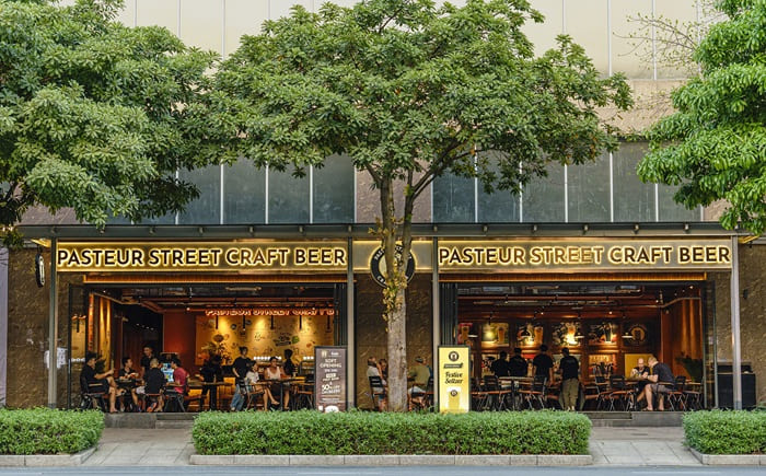 Top 10 quán bia craft quận 2 - Bia thủ công quận 2 5 Pasteur Street Brewing Co. - Thảo Điền