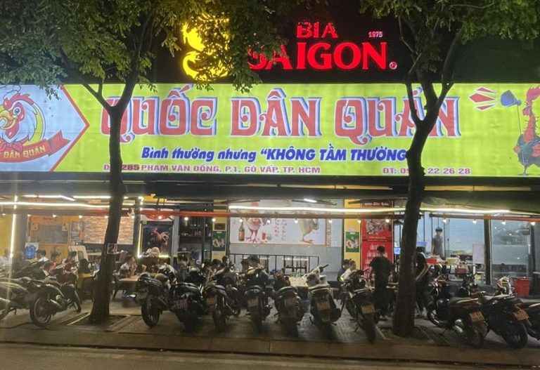 Quốc Dân Quán - Tiệm Bia Hơi Gò Vấp