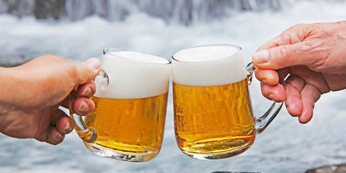 Chuẩn bị trước khi uống bia