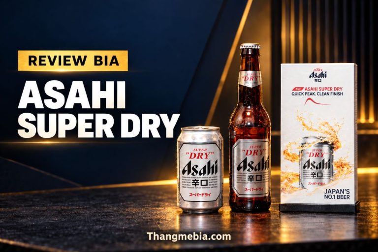 Review bia Asahi Super Dry